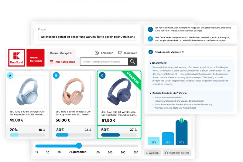 Kaufland marktplaats simulatie